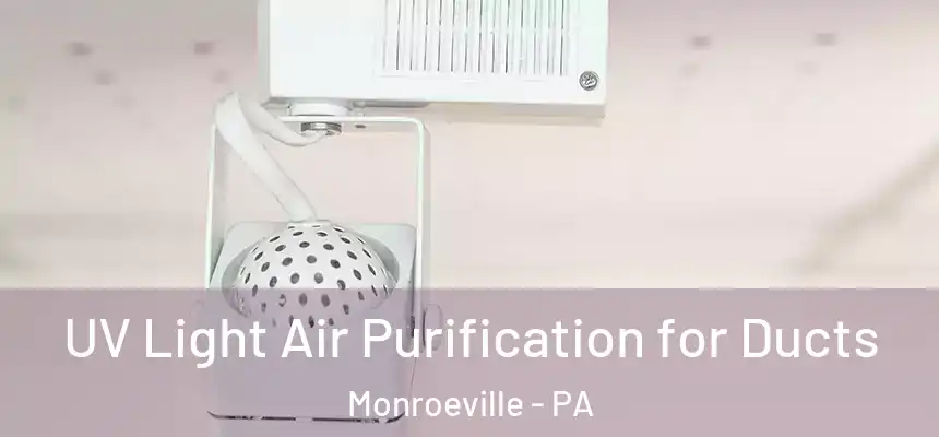 UV Light Air Purification for Ducts Monroeville - PA